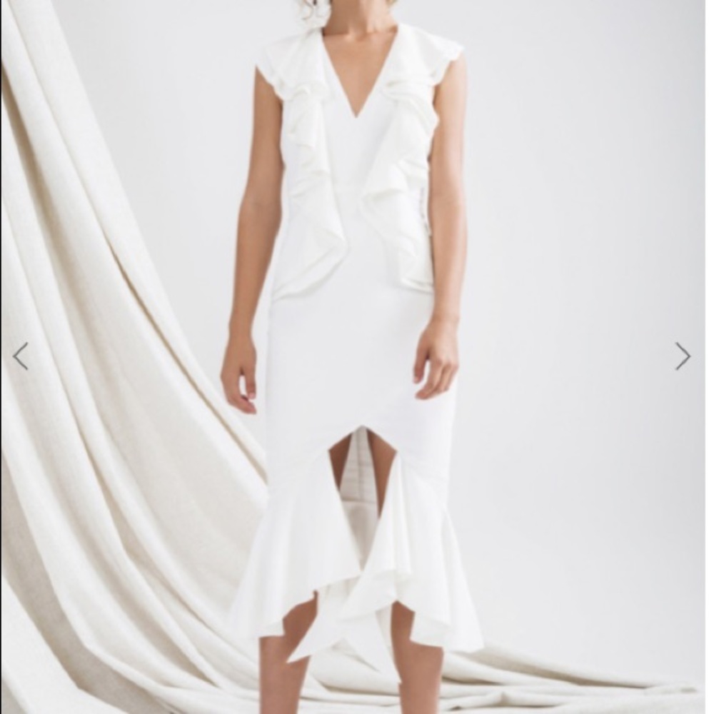 🚨 Sale 💄NWT C/MEO Covet Midi Dress👗✨